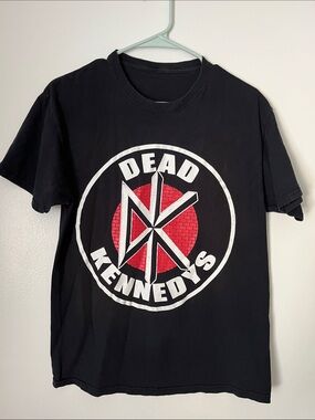 Dead Kennedys DK Brick Classic Logo Black T-Shirt Vintage Punk Rock Shirt